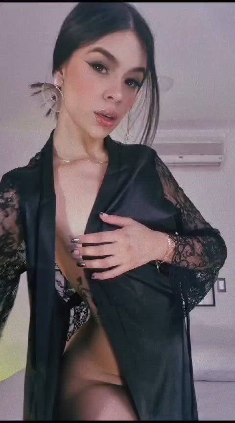 amateur colombian dancing glamour latina lingerie natural natural tits sex sexy clip