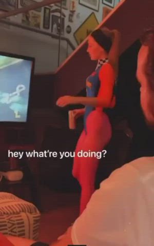 Blowjob Costume Eye Contact clip