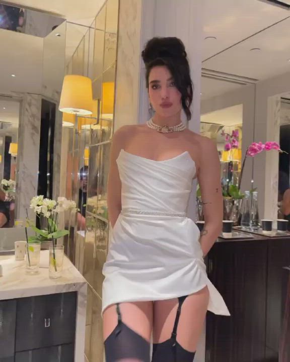 Albanian British Brunette clip
