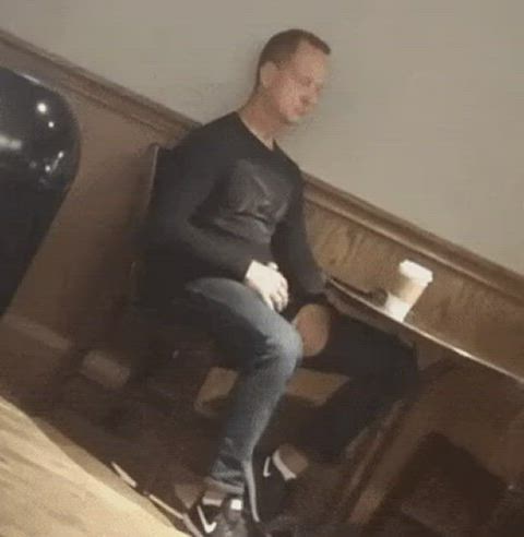 caught gay jerk off public clip