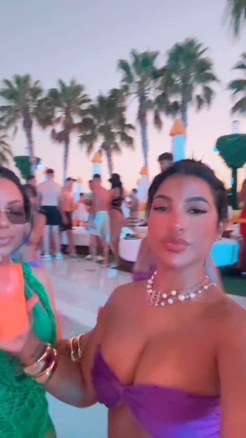 bikini brazilian club dancing girls latina nightclub clip