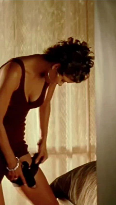 celebrity halle berry lingerie clip