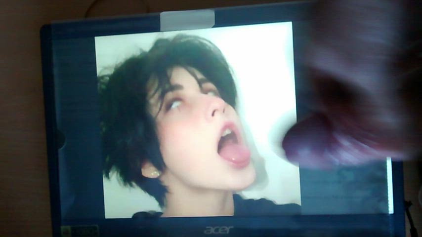 Cum Facial Tribute clip