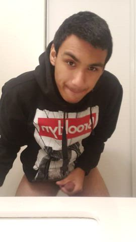 balls gay male masturbation mexican solo teen thick cock clip