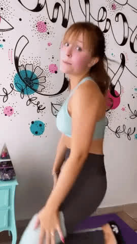 Fitness Lapdance Teen clip