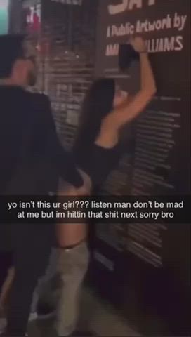 Caption Cheating Exhibitionist Public clip