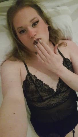 Lingerie Tease Trans clip