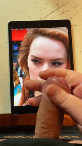 cum cumshot daisy ridley tribute clip