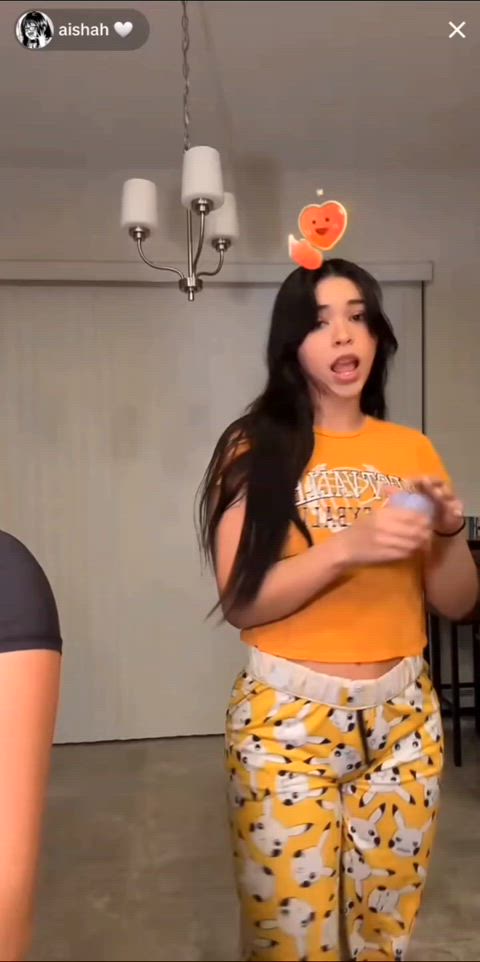 asian ass big ass pajamas tiktok phat-ass-white-girls tik-tok clip