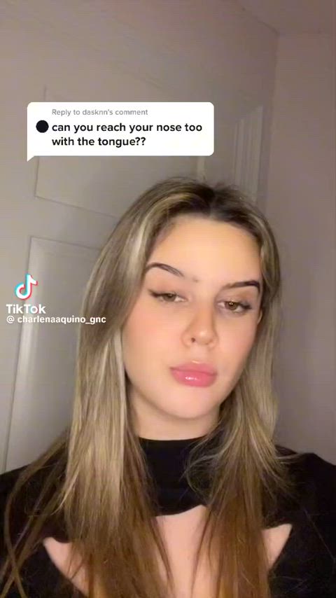 long tongue tongue tongue fetish clip
