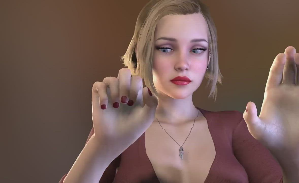 3D Eye Contact VR clip