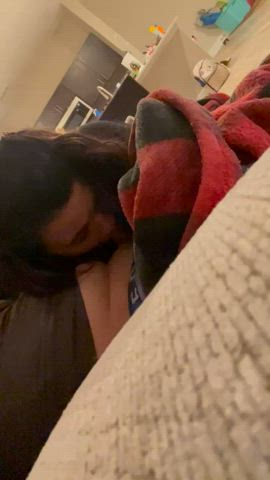 deepthroat homemade huge tits clip