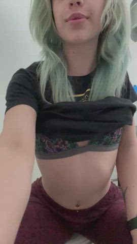 Bathroom GIF by blueeeyedblondie