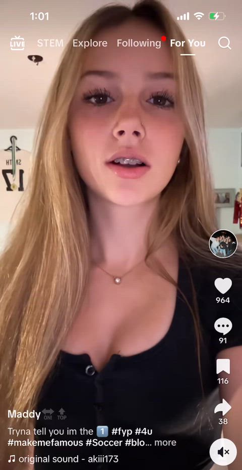 braces teen tits clip