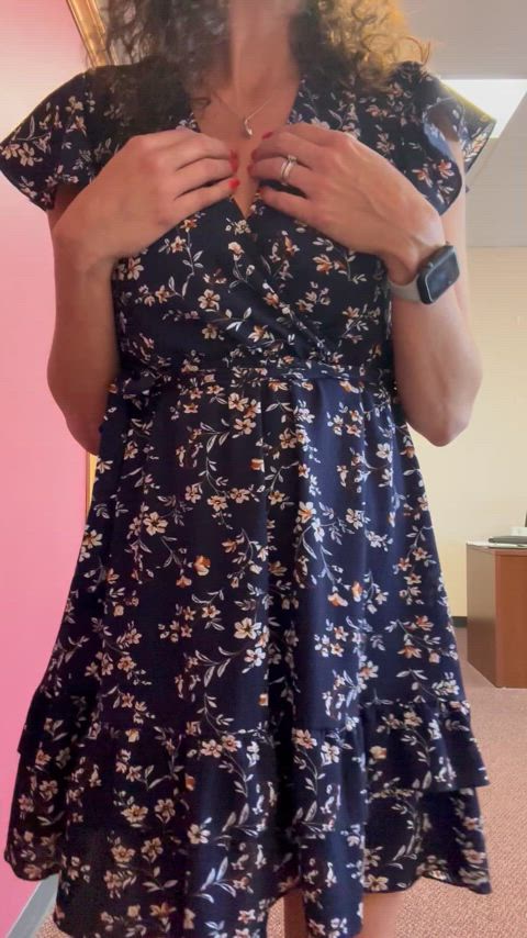 bra tease work clip