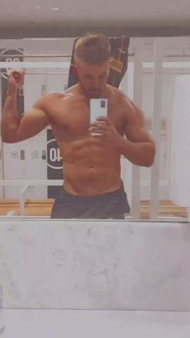 Gay Gym Mirror Teen clip