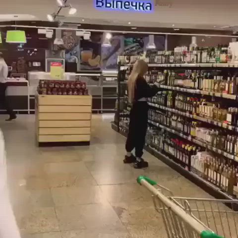 She was just shopping