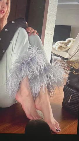 cum feet tribute clip