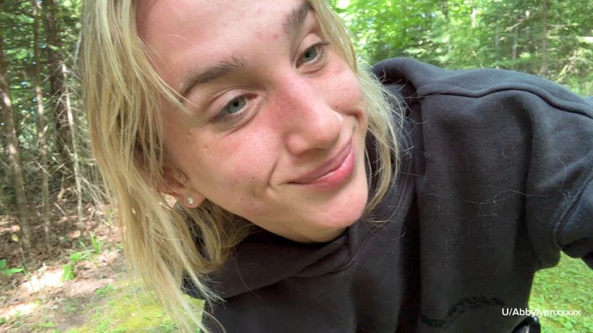horny in the woods