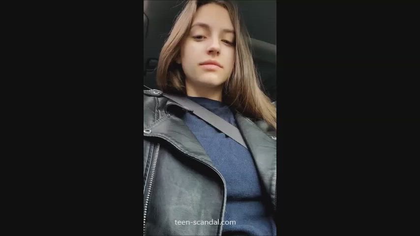 amateur big tits car flashing clip