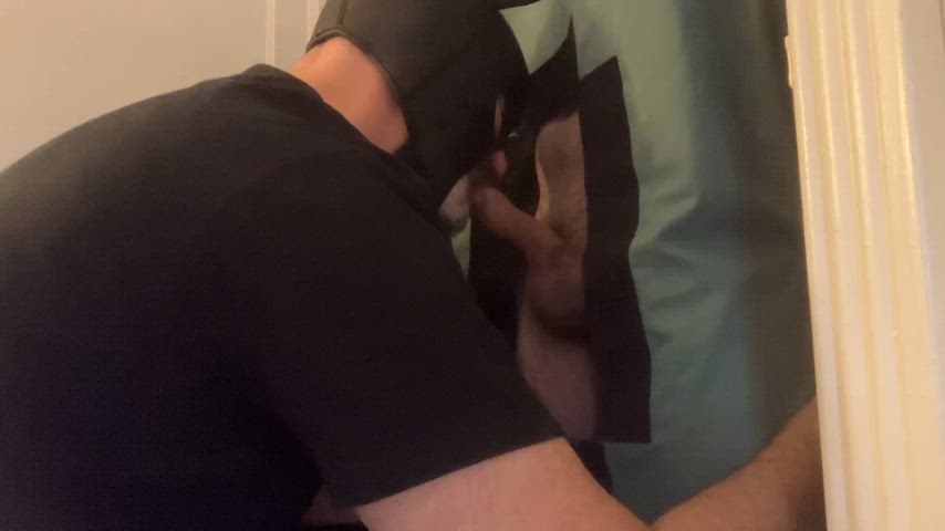 deepthroat face fuck glory hole clip