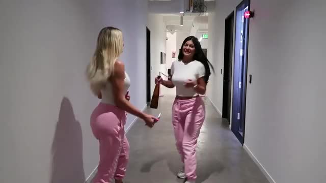 khloe in sweats