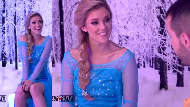 Throating Elsa