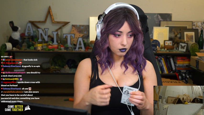 british busty goth clip
