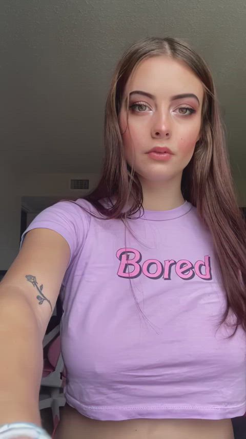 big eyes big tits brunette celebrity curvy onlyfans tease titty drop on-off onlyfans-creators