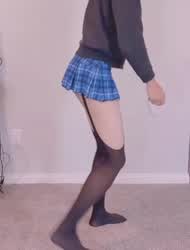 Cute Femboy Sissy Upskirt clip