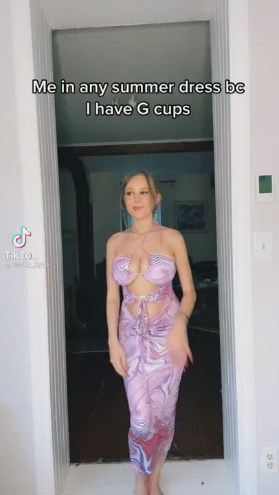 Big Tits Teen TikTok clip