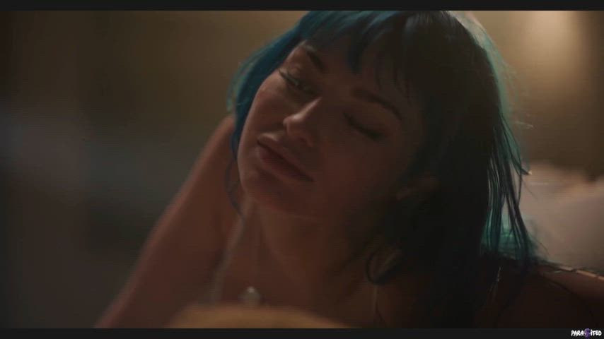 facial facial expression lesbian lesbians saliva clip