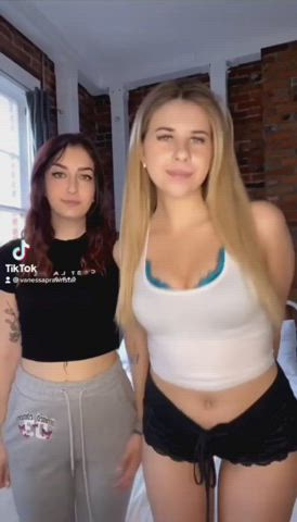 dancing lesbian tiktok clip
