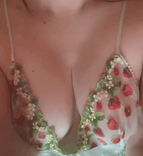 drooling innocent spit tits clip