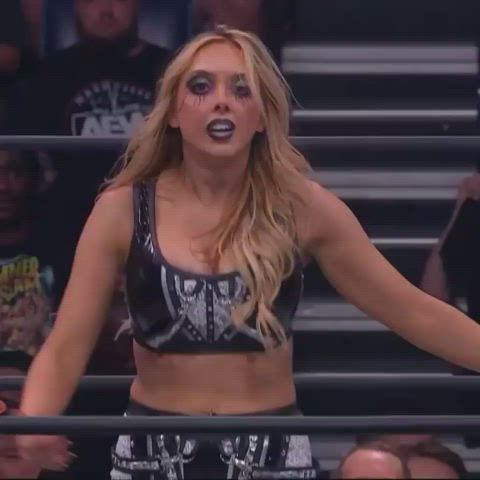 ass big tits blonde wrestling clip
