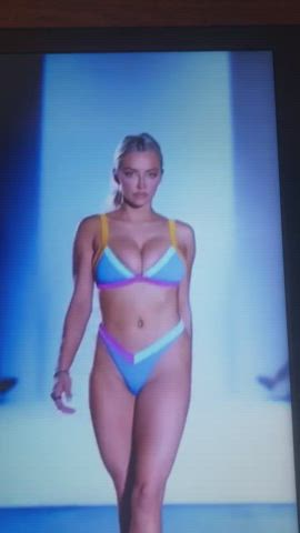 big tits blonde bouncing tits cumshot pawg thick tribute clip