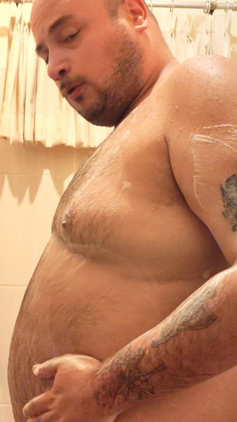 bear boobs chubby findom gay tease clip