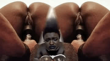 bdsm ebony master/slave squirting clip