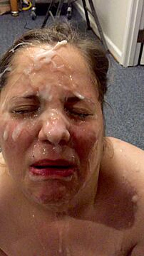 Dislikes cum facial