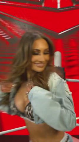 abs big tits fake tits huge tits tits wrestling clip