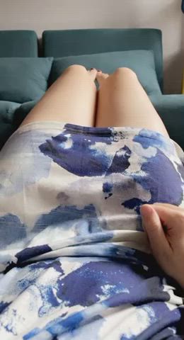 Panty rub