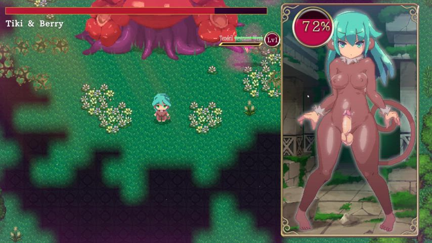 adult game animation femdom futanari monster girl clip