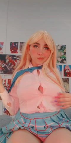 big tits camgirl cosplay tits clip