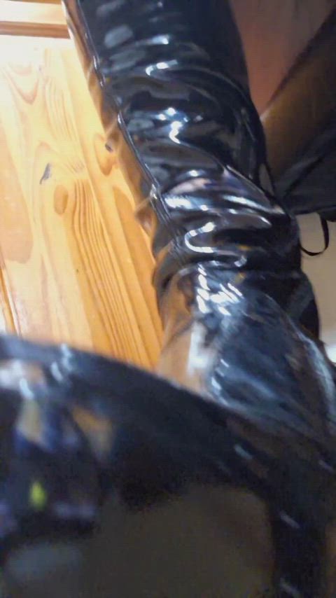 big tits boots corset femdom sexy-lingerie clip