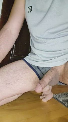 Balls Big Dick Precum Slow Motion Teasing clip