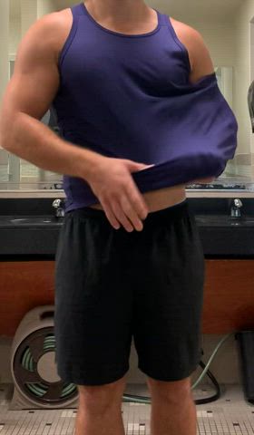 After workout flash