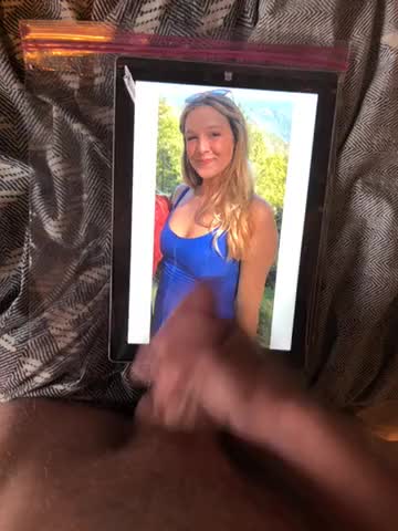 Friend’s stunning blonde friend took a healthy load