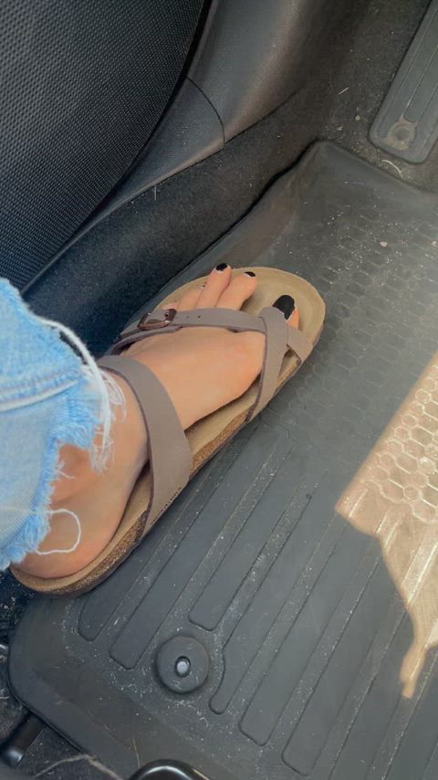 dirty feet feet feet fetish foot foot fetish sandals toes feet-heaven clip