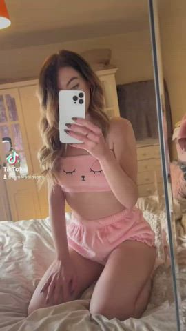 amateur blue eyes cute petite selfie teen clip