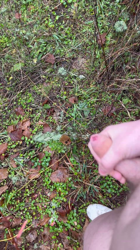 Cumming at the trailhead